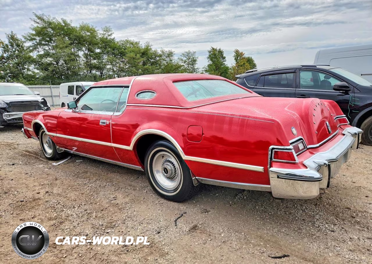 1976 Linc Continental VIN:6Y89A835948 - 2