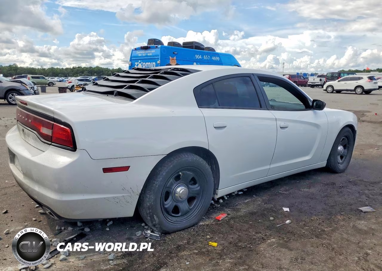 2013 Dodge Charger Police VIN:2C3CDXAG8DH642722 - 3