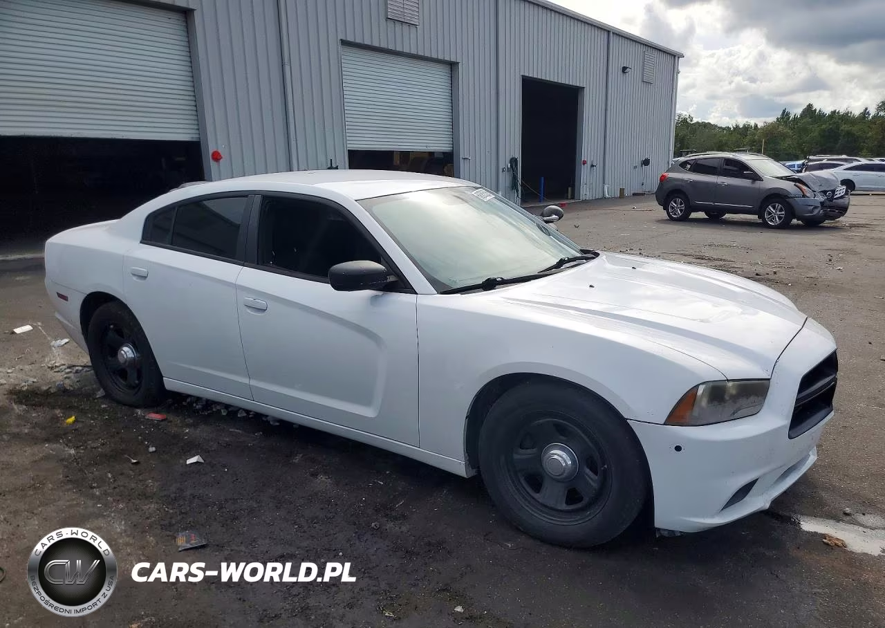 2013 Dodge Charger Police VIN:2C3CDXAG8DH642722 - 4