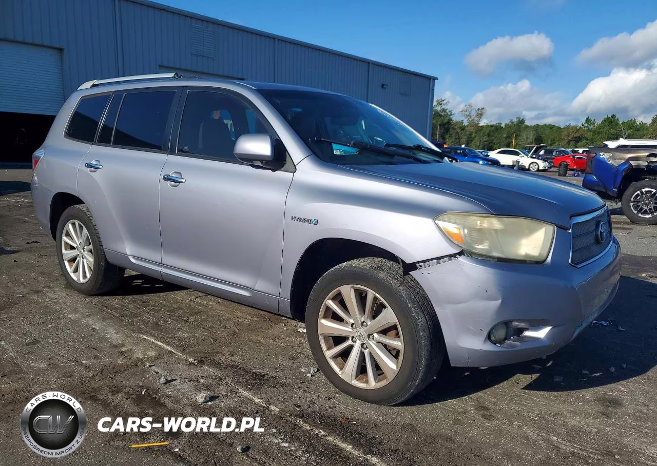 2009 Toyota Highlander Hybrid Limited VIN:JTEEW44A892037261 - 4
