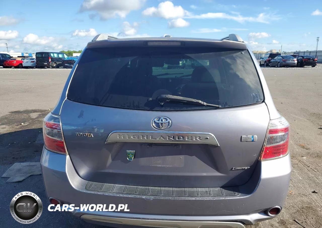 2009 Toyota Highlander Hybrid Limited VIN:JTEEW44A892037261 - 6