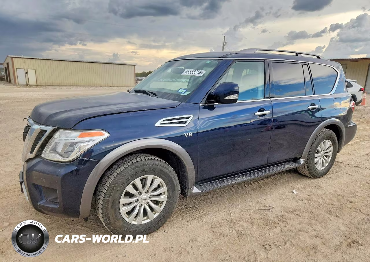 2018 Nissan Armada Sv VIN:JN8AY2ND8J9057696 - 1