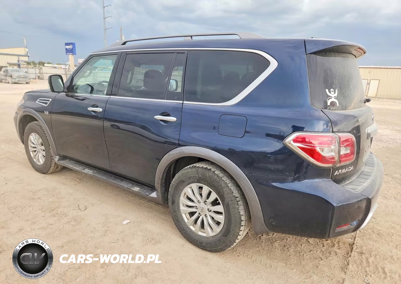 2018 Nissan Armada Sv VIN:JN8AY2ND8J9057696 - 2