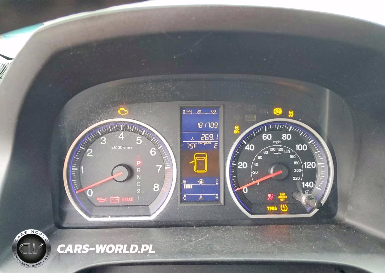 2010 Honda Cr-V Exl VIN:5J6RE4H78AL027068 - 9