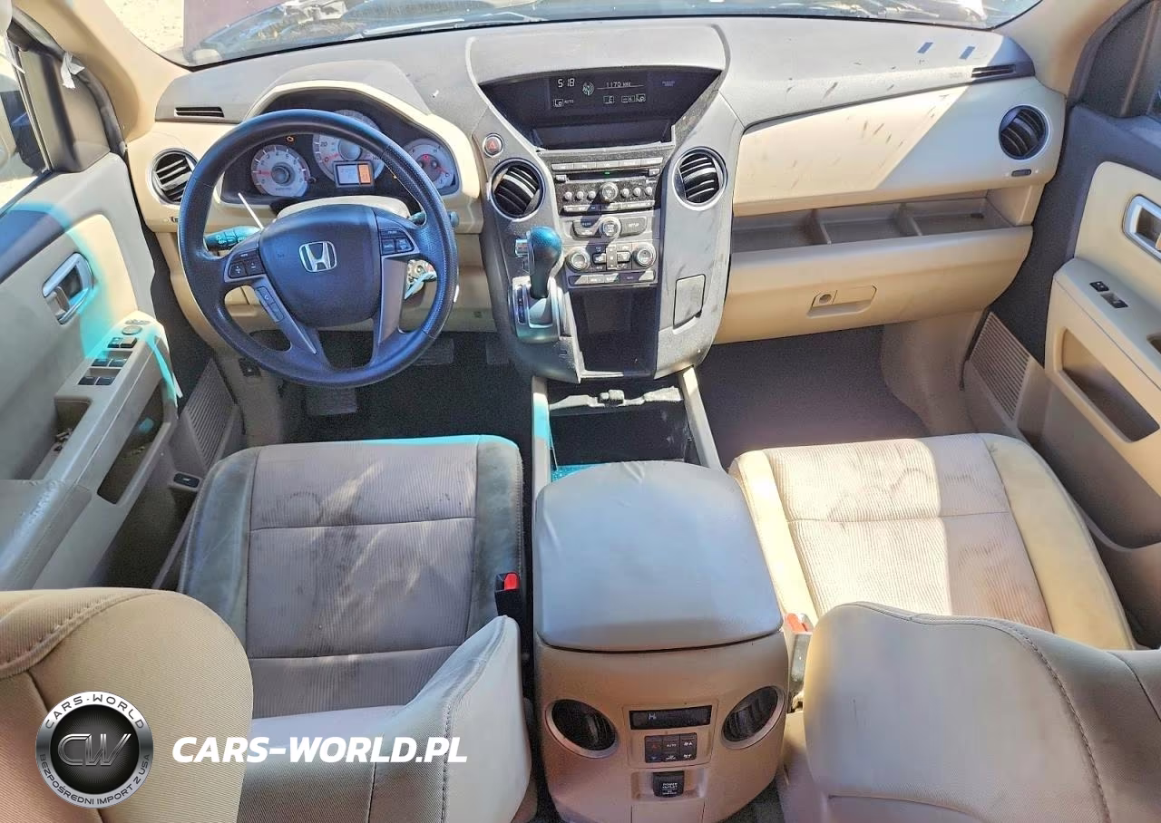 2012 Honda Pilot Ex VIN:5FNYF3H43CB020937 - 8