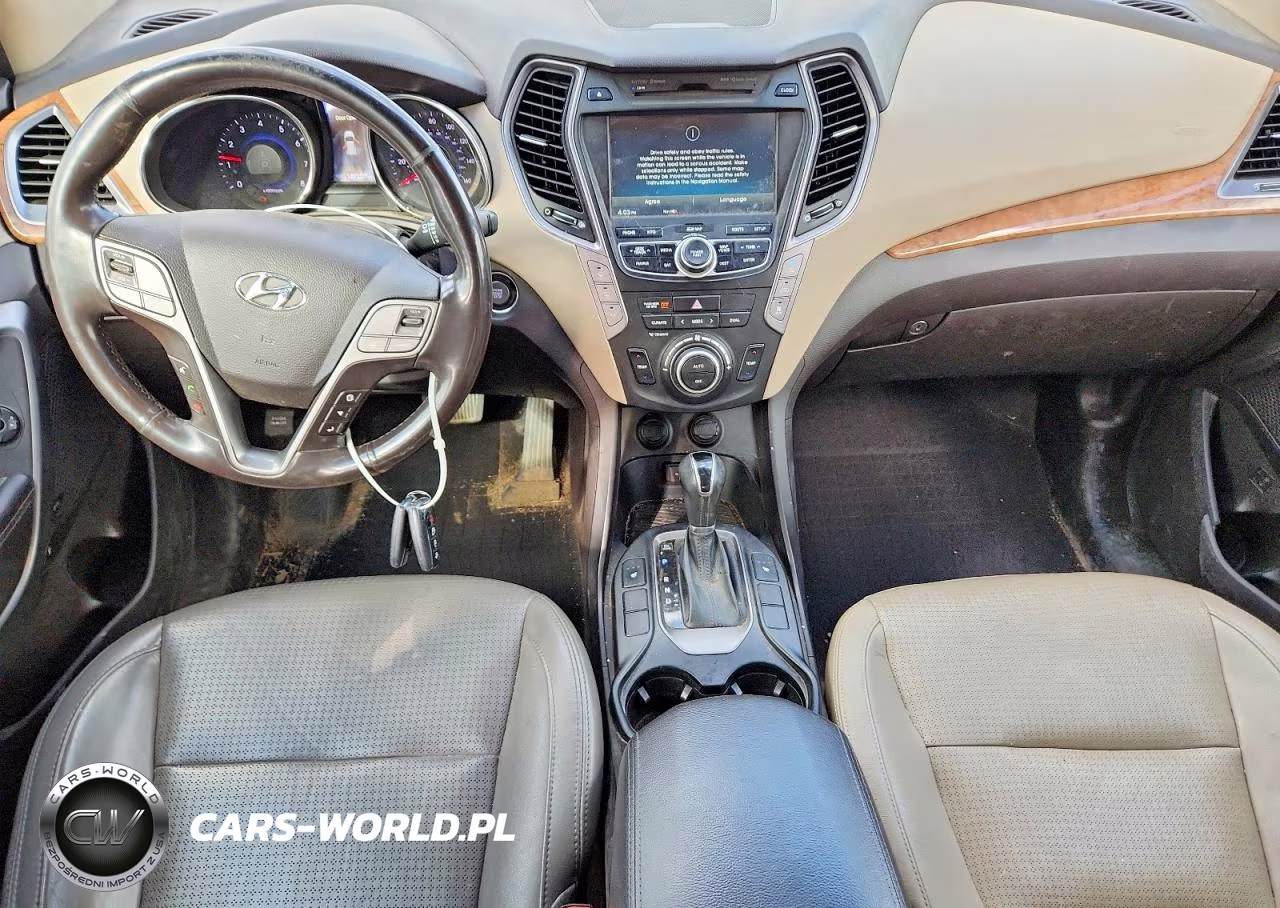 2013 Hyundai Santa Fe Limited VIN:KM8SRDHFXDU018742 - 8