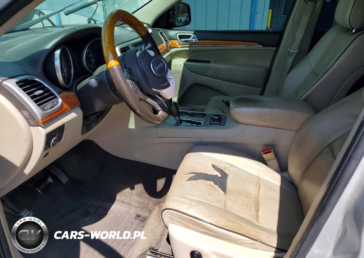 2013 Jeep Grand Cherokee Overland VIN:1C4RJFCG3DC619437 - 7