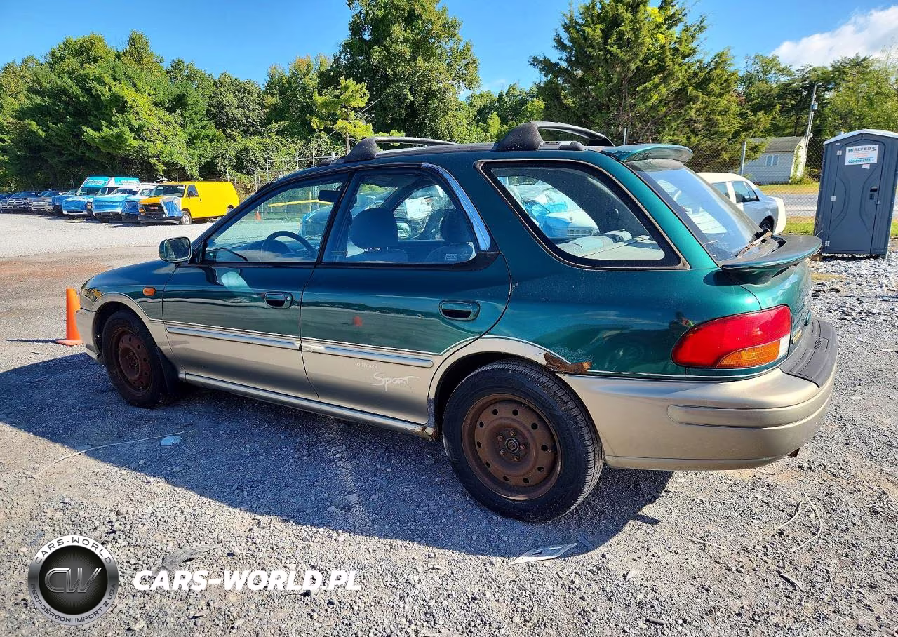 2000 Subaru Impreza Outback Sport VIN:JF1GF4854YH801523 - 2