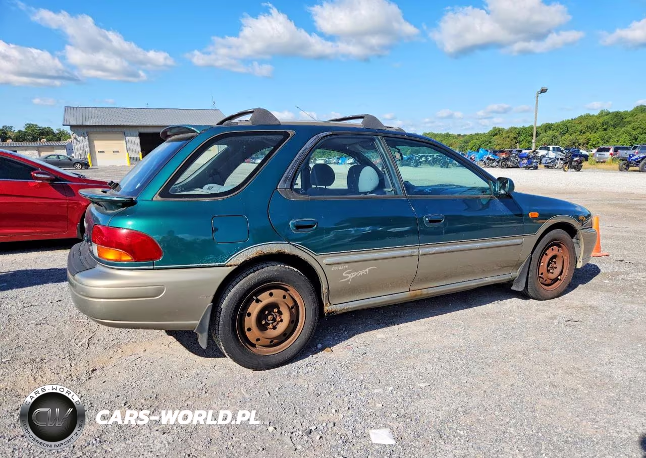 2000 Subaru Impreza Outback Sport VIN:JF1GF4854YH801523 - 3