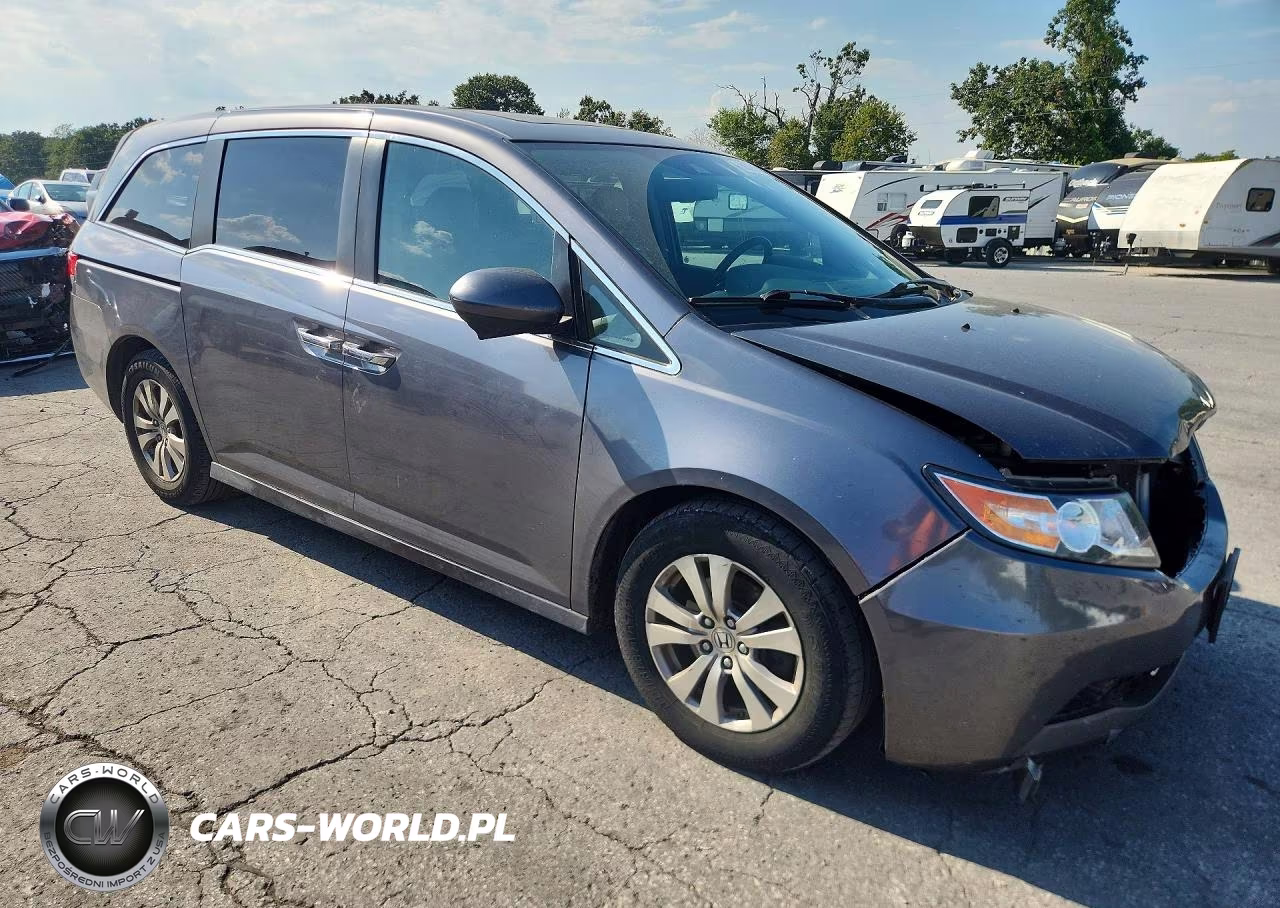 2015 Honda Odyssey Exl VIN:5FNRL5H67FB031499 - 4
