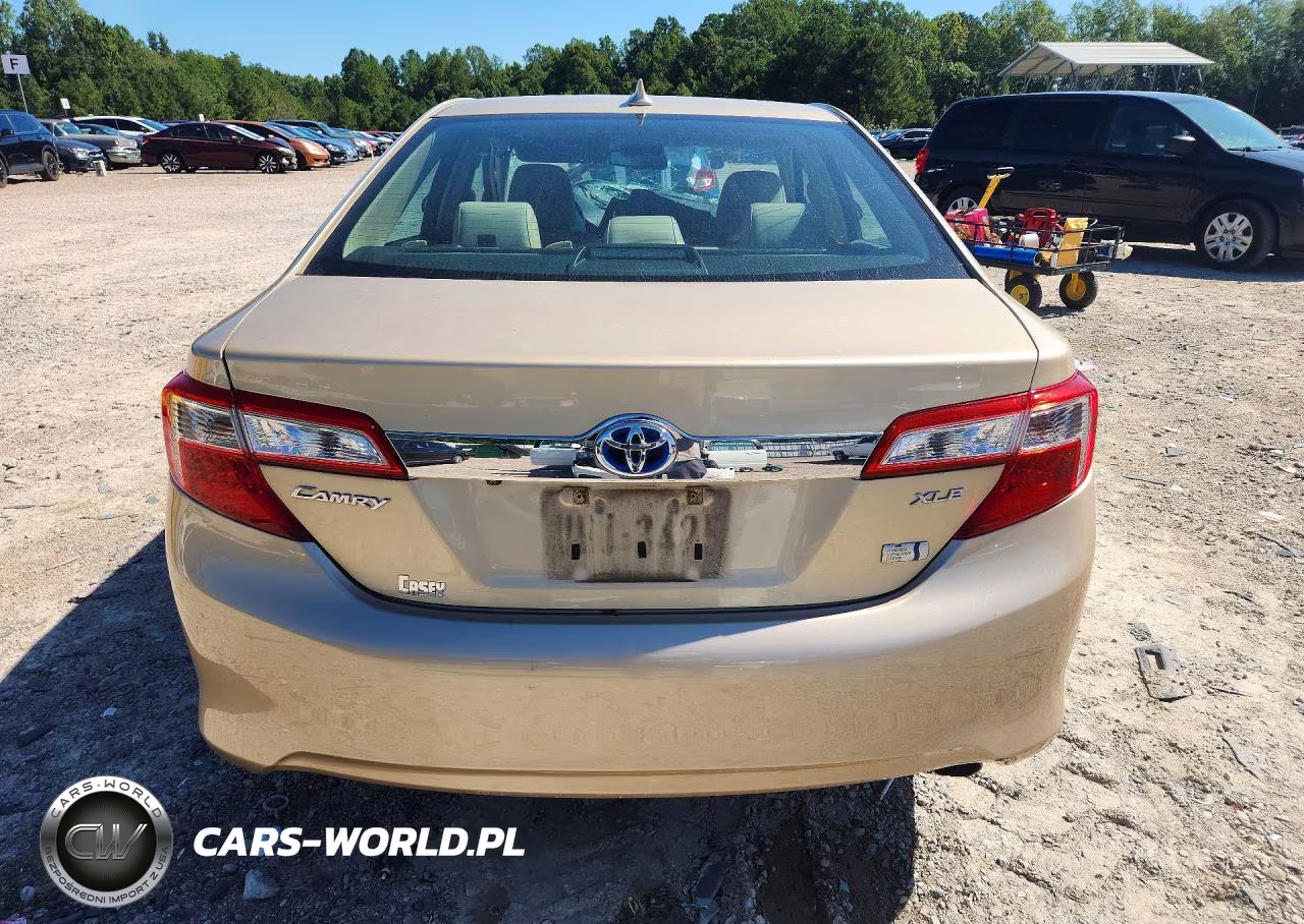 2012 Toyota Camry Hybrid Xle VIN:4T1BD1FK1CU002246 - 6
