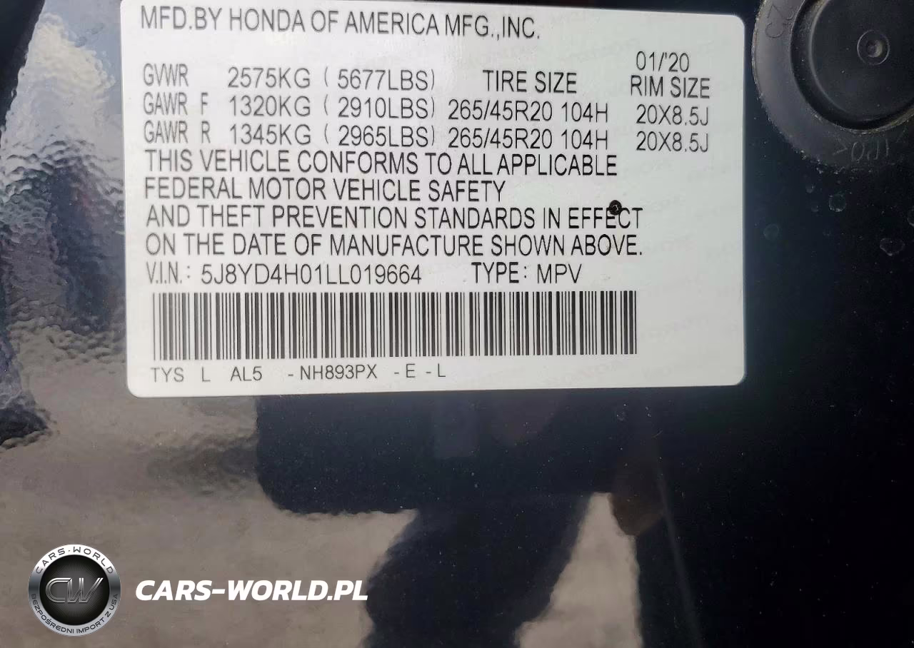 2020 Acura Mdx A-Spec VIN:5J8YD4H01LL019664 - 13