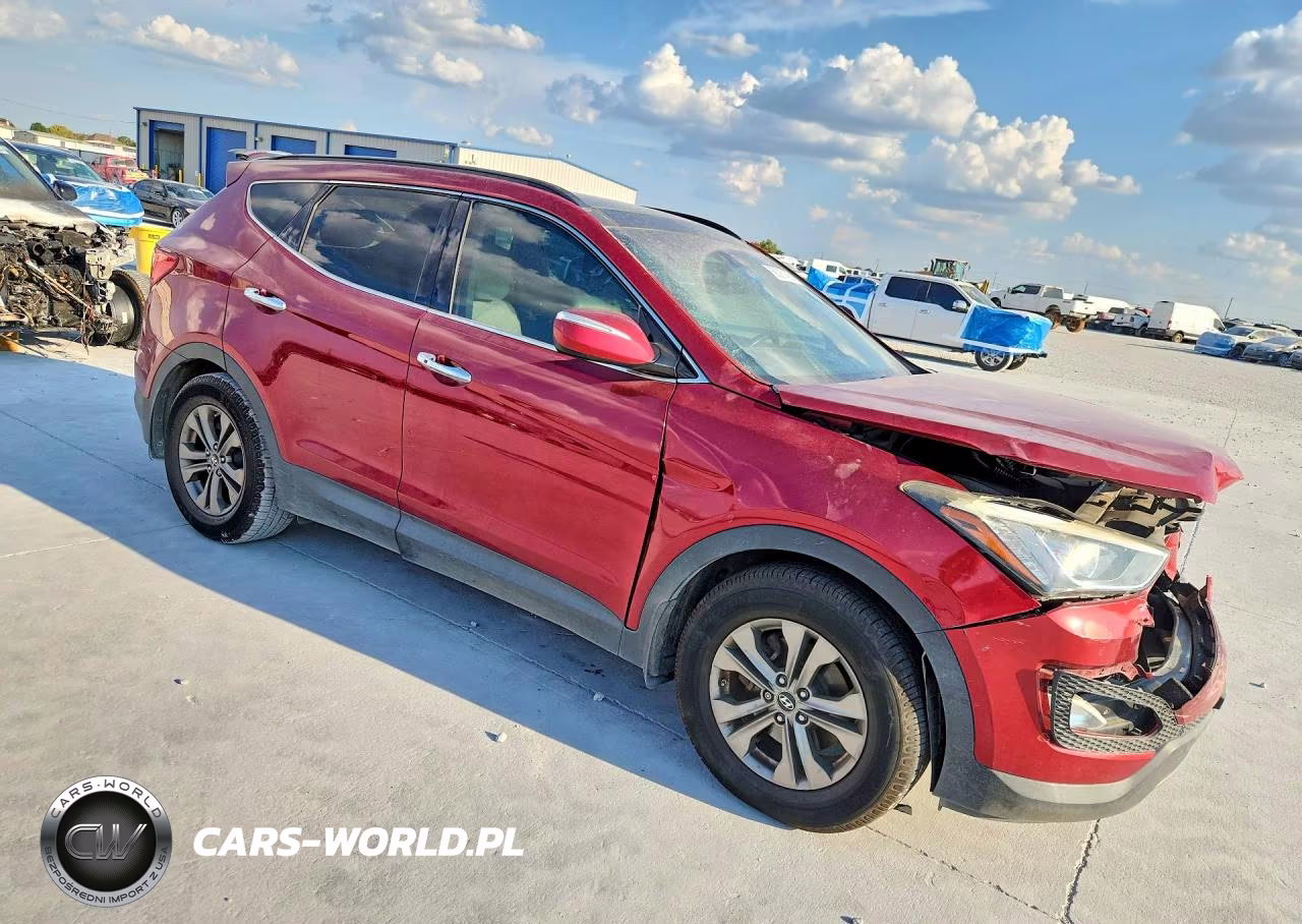 2015 Hyundai Santa Fe Sport 2.4L VIN:5XYZU3LBXFG235079 - 4