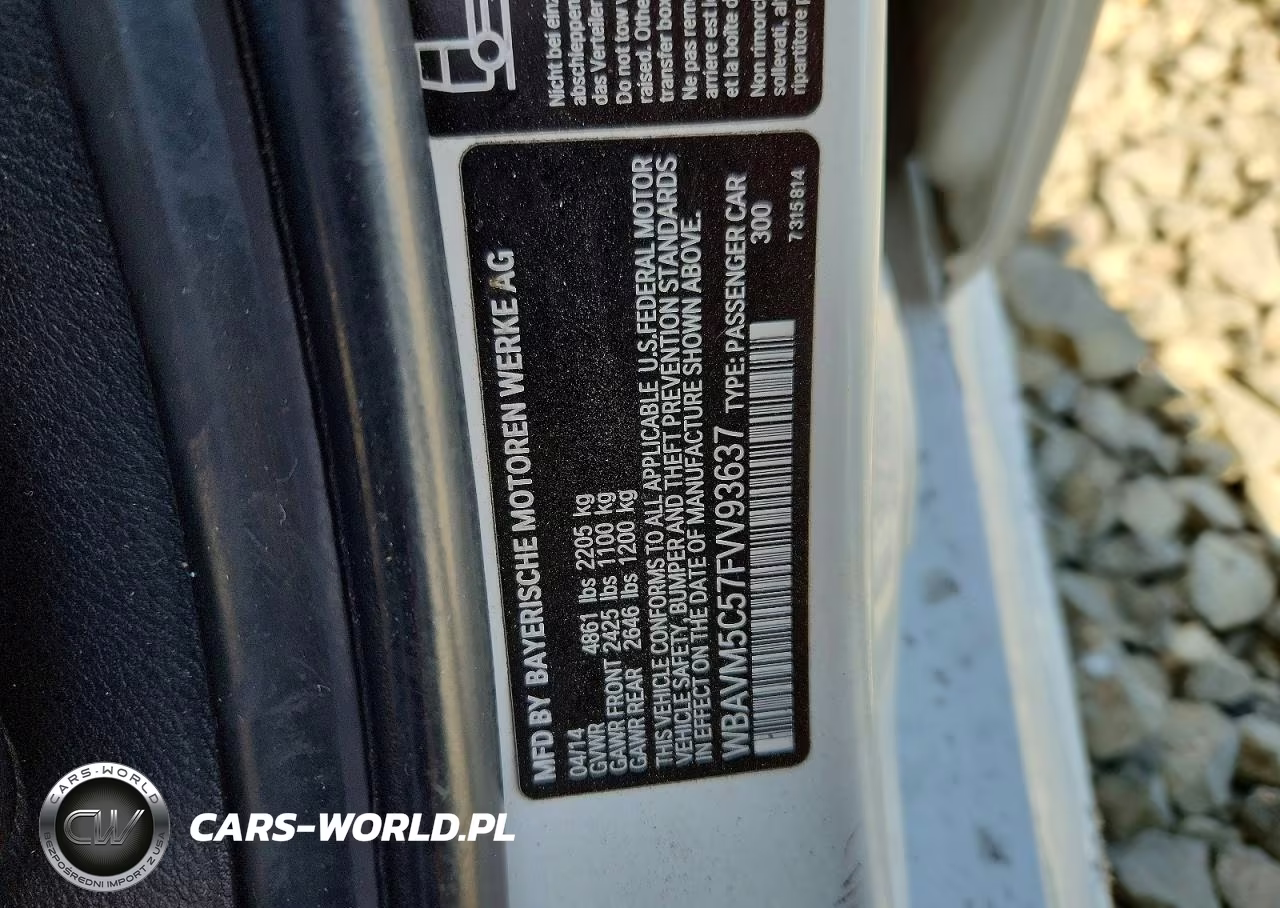 2015 BMW X1 xDrive35I VIN:WBAVM5C57FVV93637 - 13