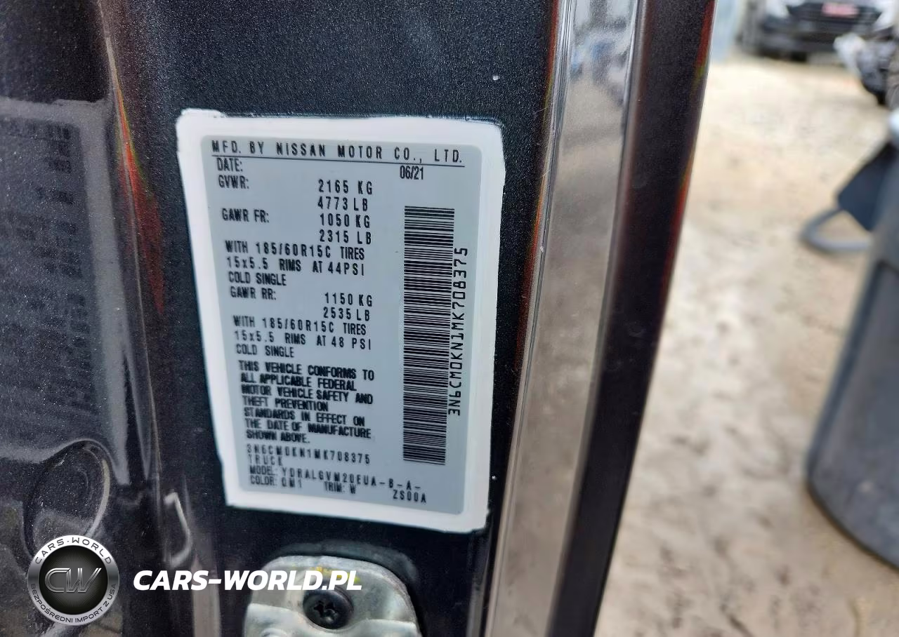 2021 Nissan Nv200 Sv VIN:3N6CM0KN1MK708375 - 12