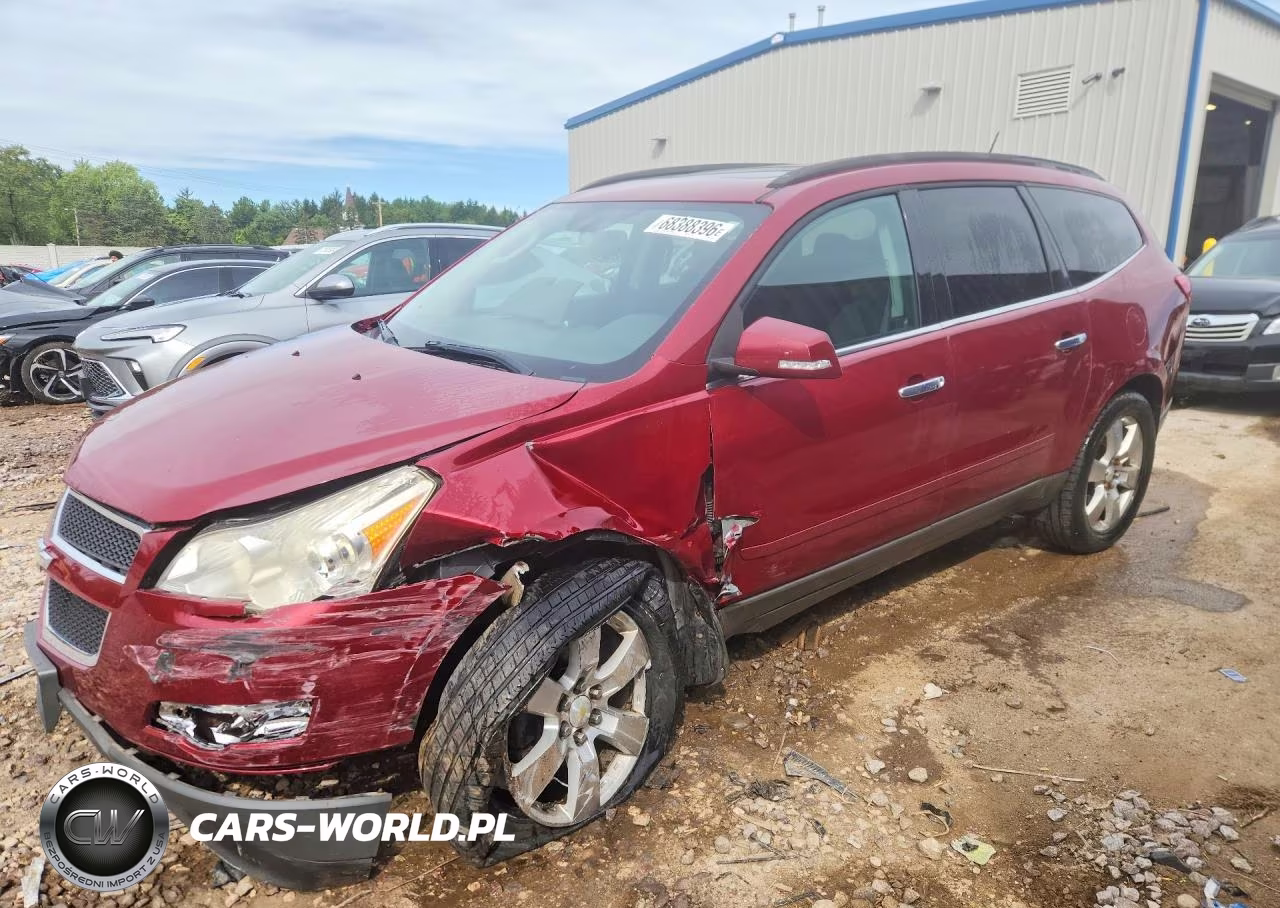 2010 Chevrolet Traverse Lt VIN:1GNLVFED4AJ228034 - 1