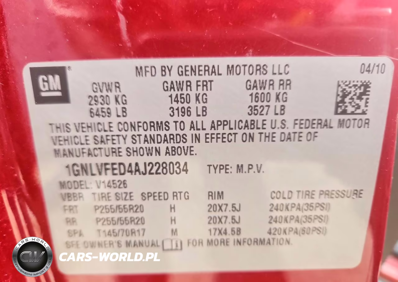 2010 Chevrolet Traverse Lt VIN:1GNLVFED4AJ228034 - 13