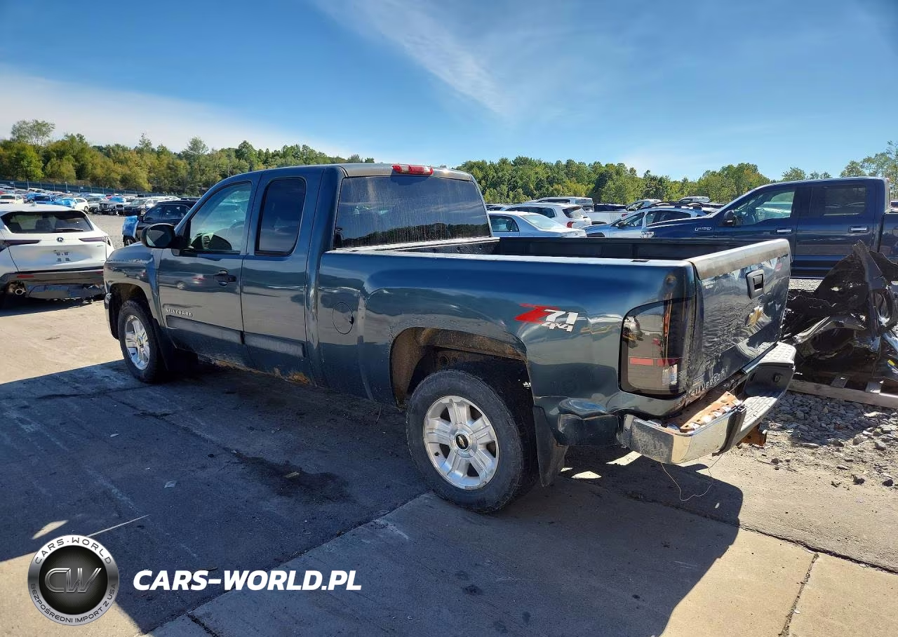 2009 Chevrolet Silverado K1500 Lt VIN:1GCEK29019Z296086 - 2