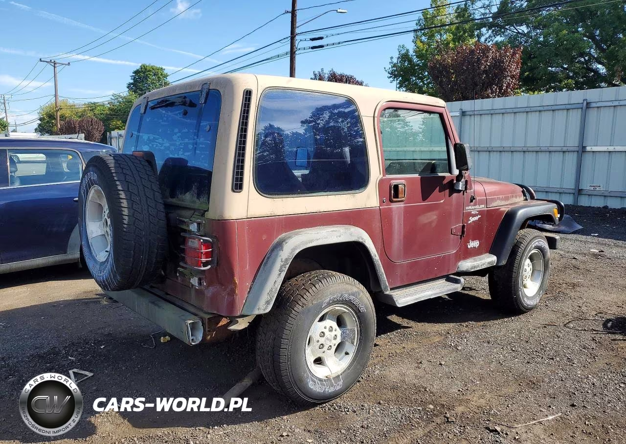 2001 Jeep Wrangler - Tj Sport VIN:1J4FA49S31P358022 - 3