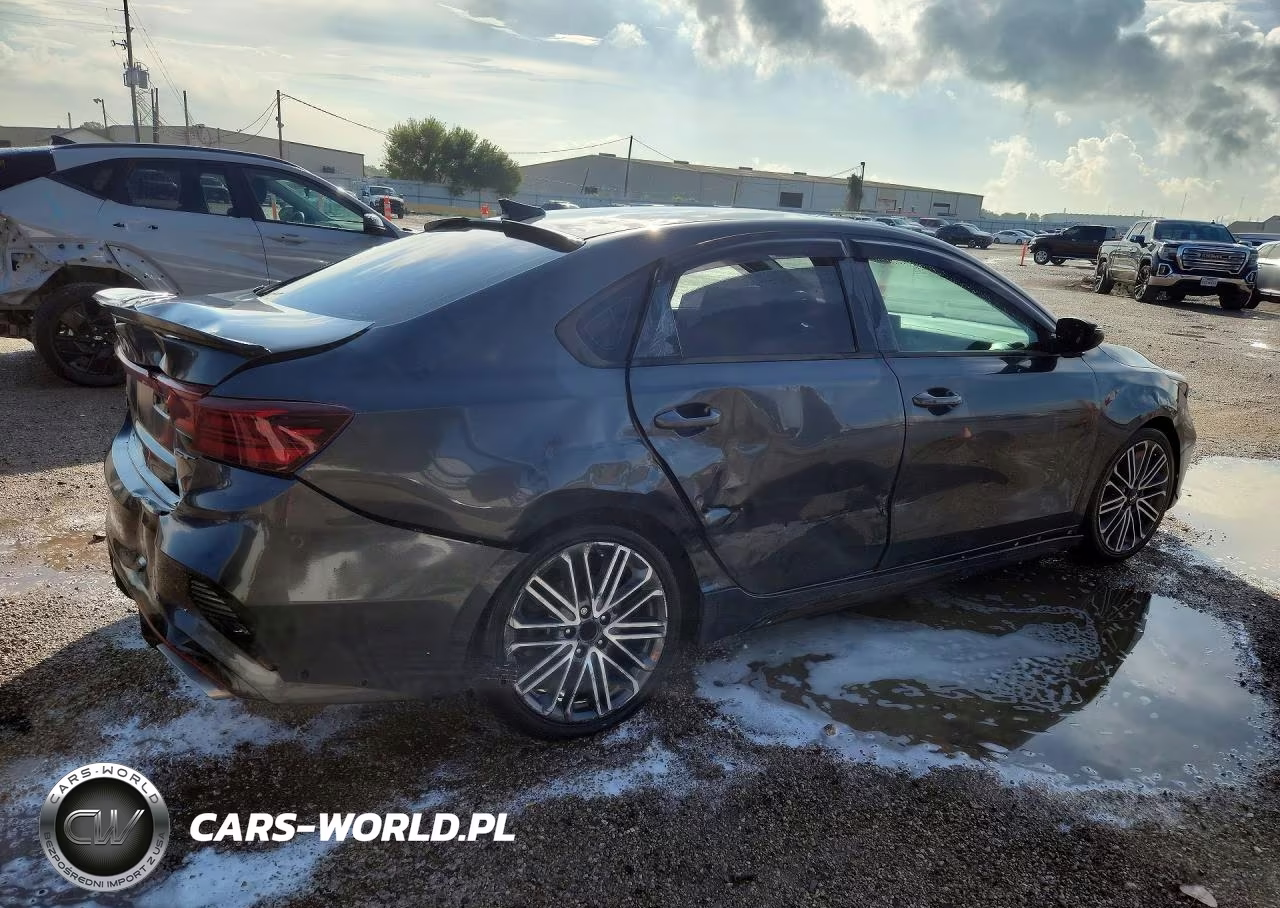 2022 Kia Forte Gt VIN:3KPF44AC1NE463911 - 3