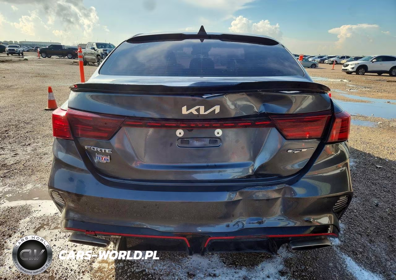 2022 Kia Forte Gt VIN:3KPF44AC1NE463911 - 6