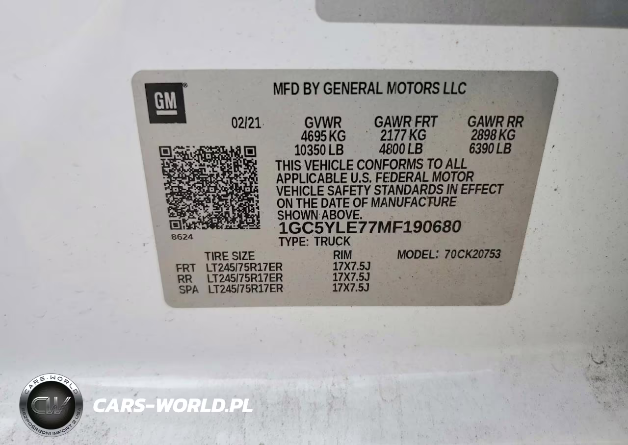 2021 Chevrolet Silverado K2500 Heavy Duty VIN:1GC5YLE77MF190680 - 12