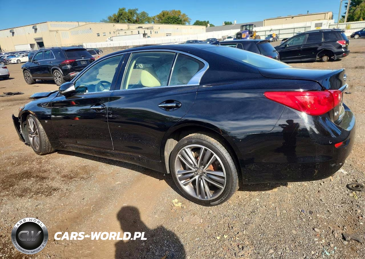 2015 Infiniti Q50 Sport VIN:JN1BV7ARXFM400880 - 2