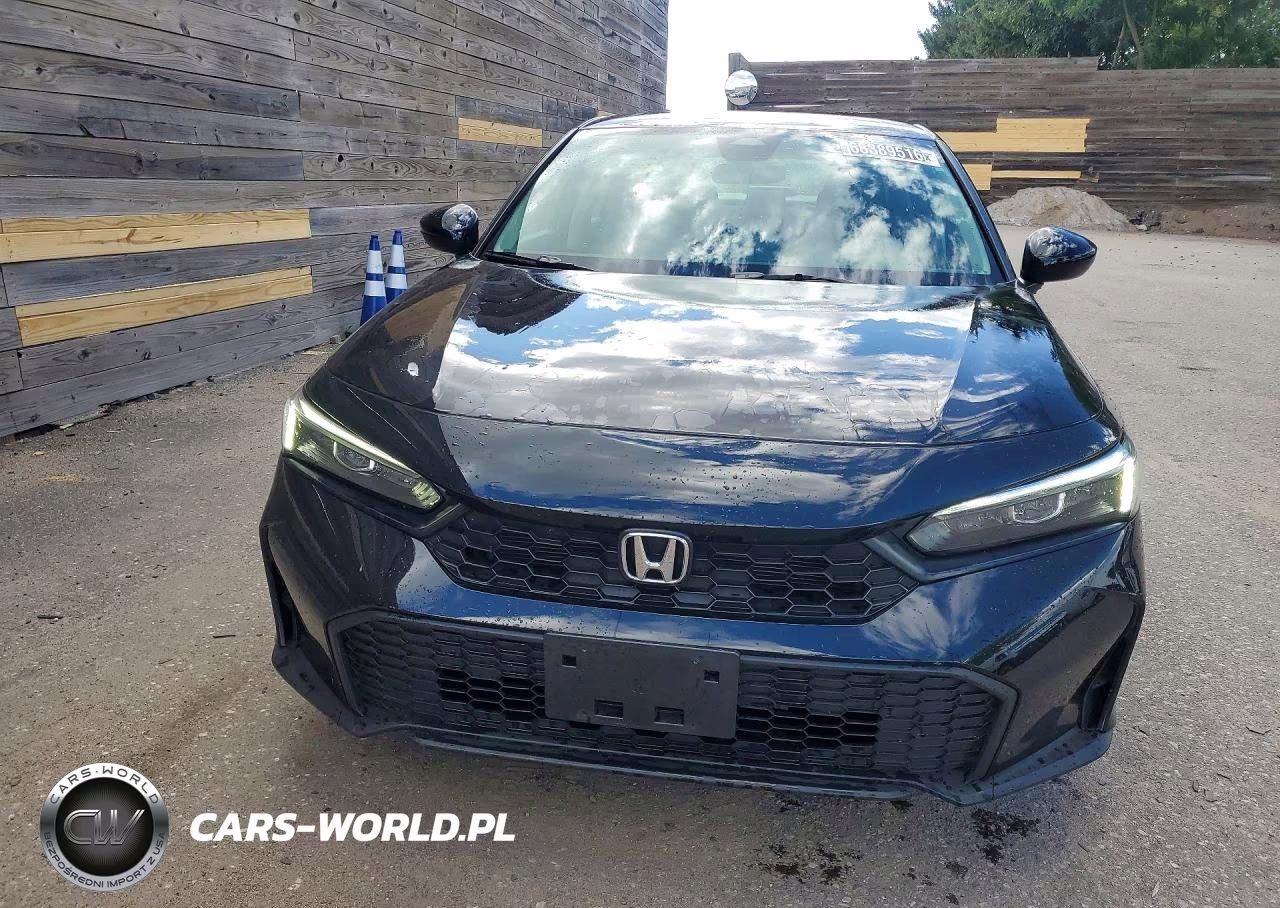 2025 Honda Civic Lx VIN:2HGFE2F21SH601658 - 5
