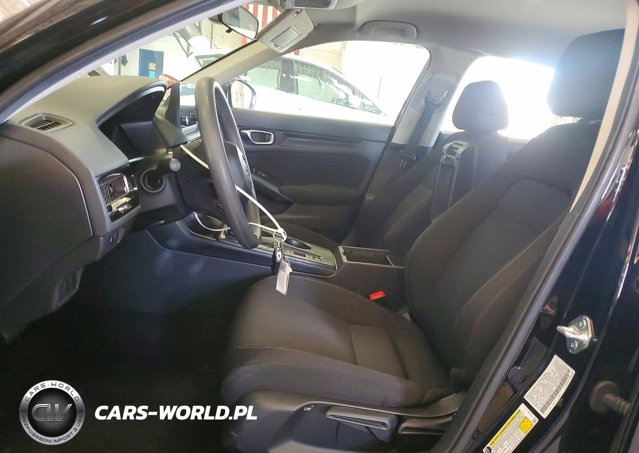 2025 Honda Civic Lx VIN:2HGFE2F21SH601658 - 7