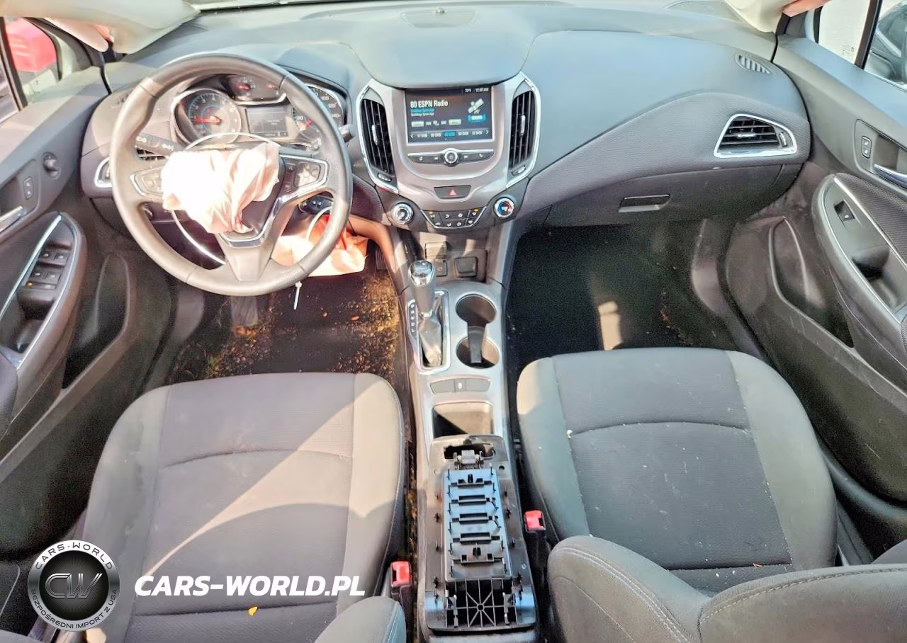 2017 Chevrolet Cruze Lt VIN:3G1BE6SM0HS545805 - 8