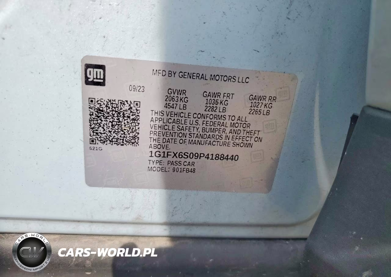 2023 Chevrolet Bolt Ev 2Lt VIN:1G1FX6S09P4188440 - 12