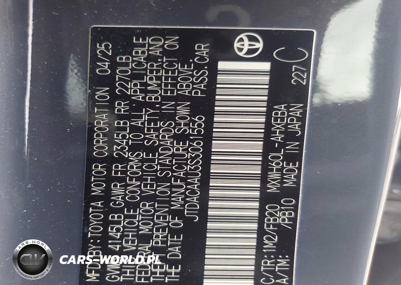 2025 Toyota Prius Le VIN:JTDACAAU3S3061556 - 12
