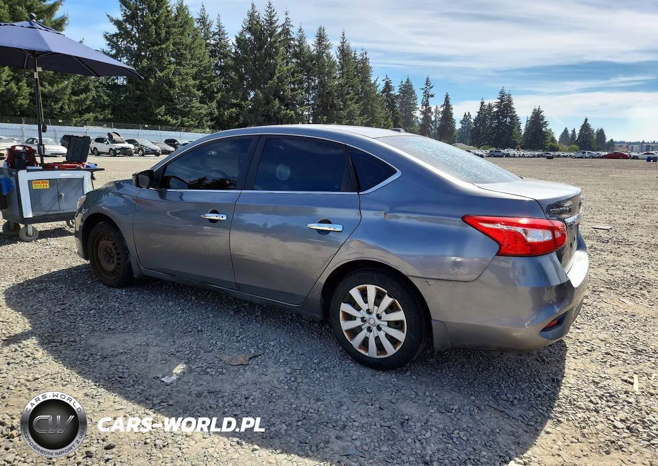 2016 Nissan Sentra Sv VIN:3N1AB7AP3GY224837 - 2