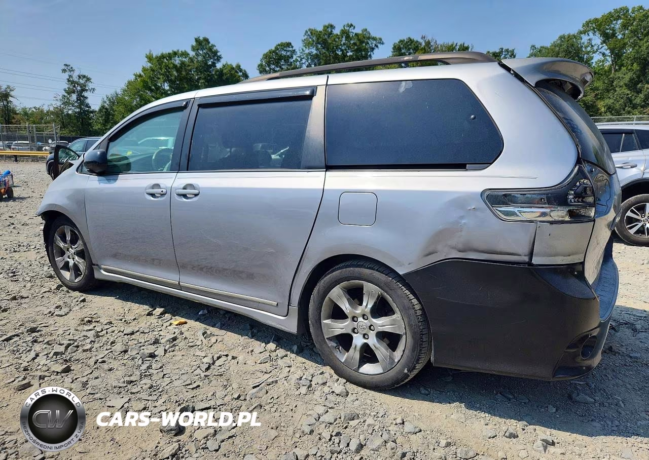 2012 Toyota Sienna Ce VIN:5TDXK3DC8CS183065 - 2