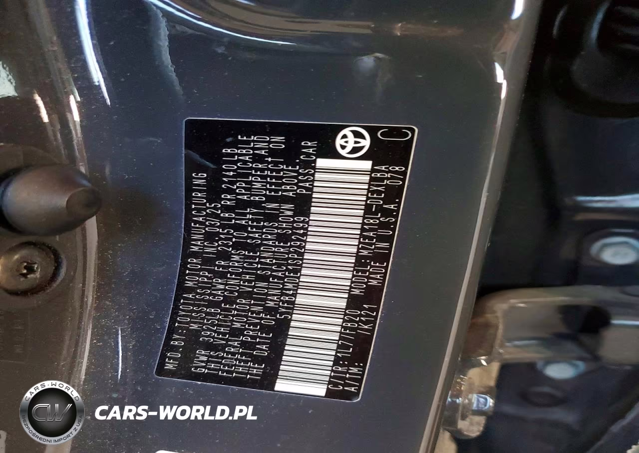 2025 Toyota Corolla Le VIN:5YFB4MDE1SP292499 - 12