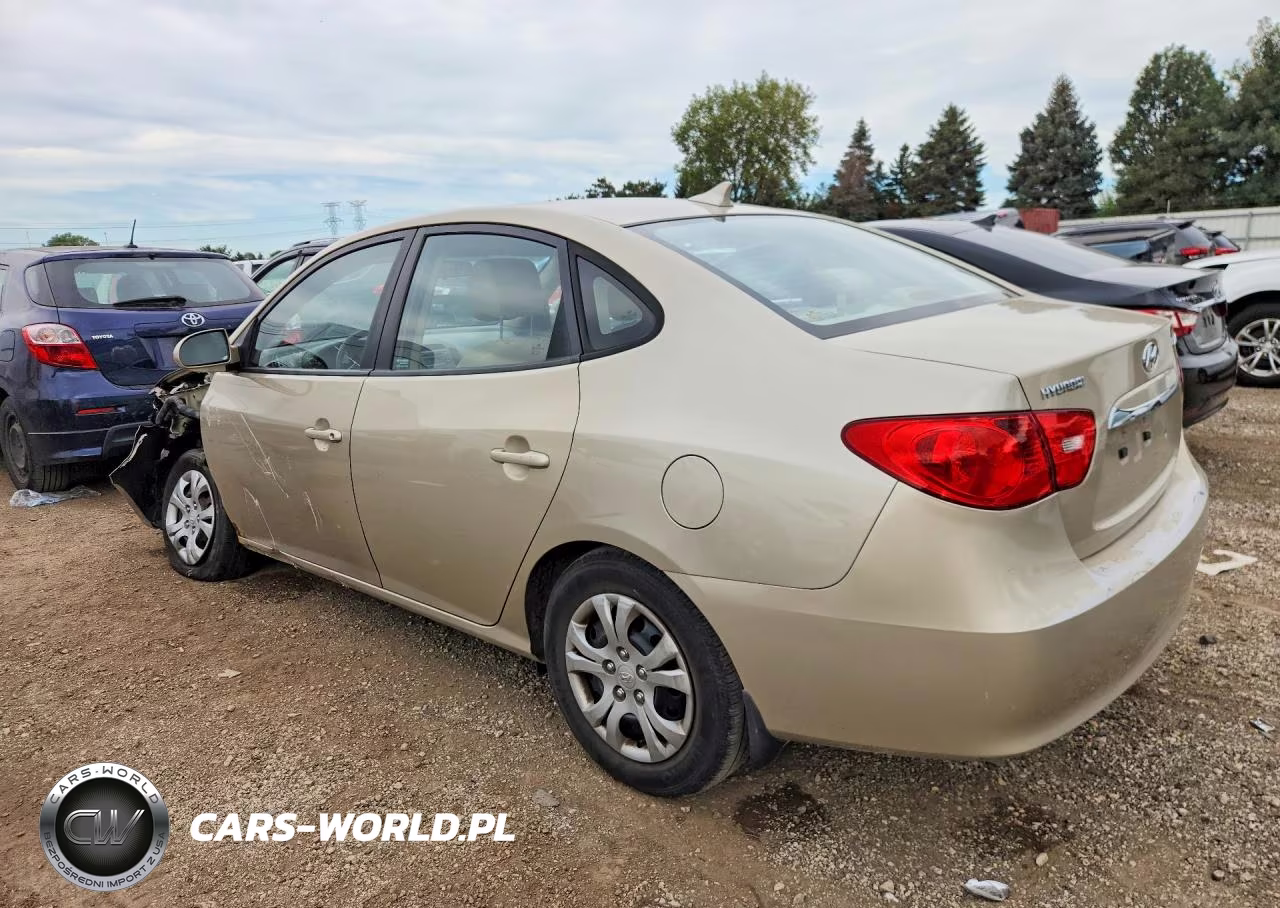 2010 Hyundai Elantra Gls VIN:KMHDU4AD6AU949296 - 2