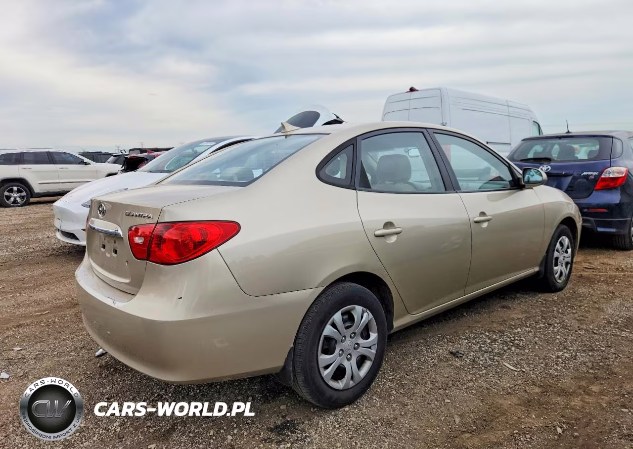 2010 Hyundai Elantra Gls VIN:KMHDU4AD6AU949296 - 3