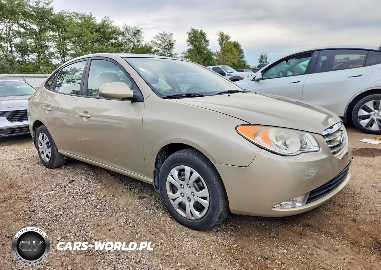 2010 Hyundai Elantra Gls VIN:KMHDU4AD6AU949296 - 4