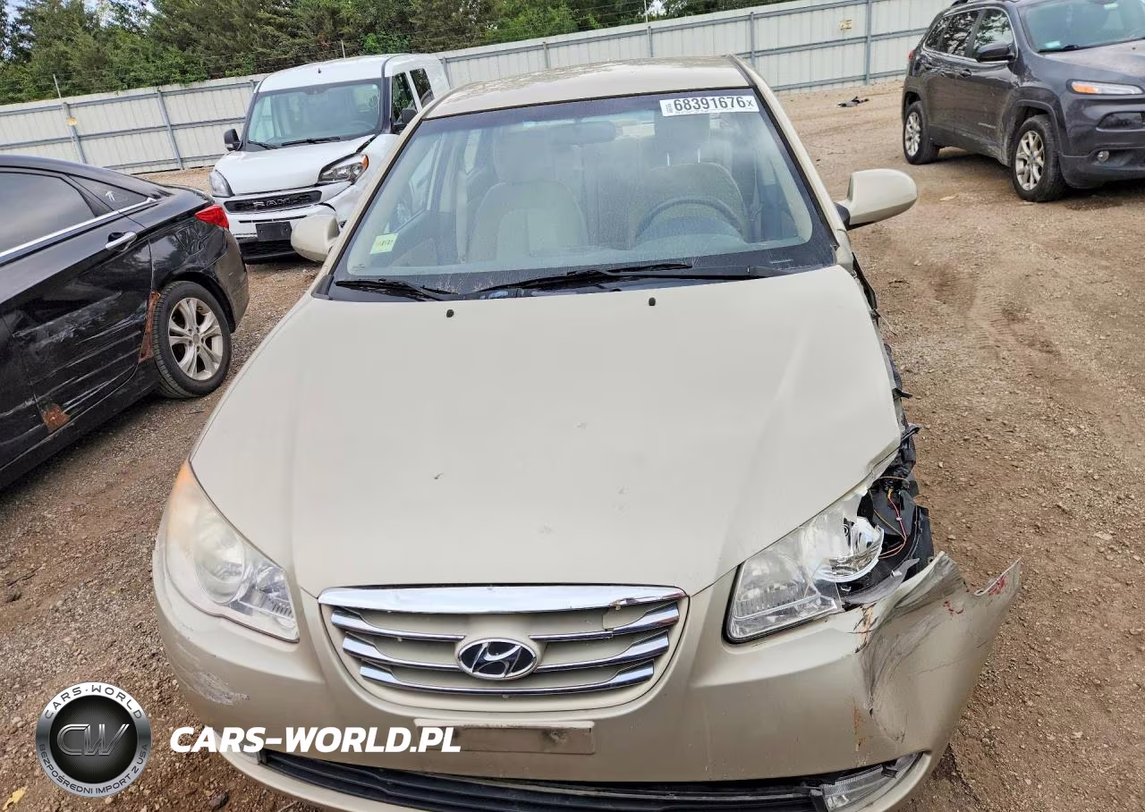 2010 Hyundai Elantra Gls VIN:KMHDU4AD6AU949296 - 5