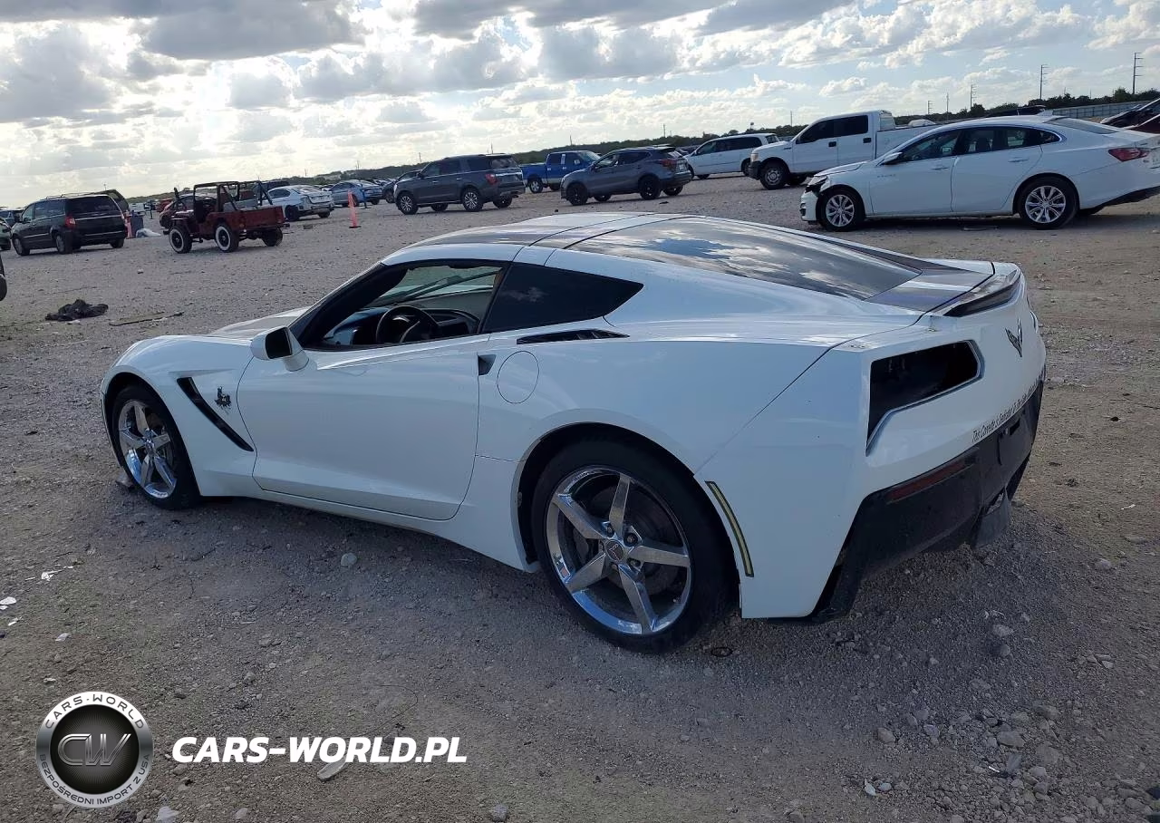 2014 Chevrolet Corvette Stingray 2Lt VIN:1G1YD2D78E5110985 - 2