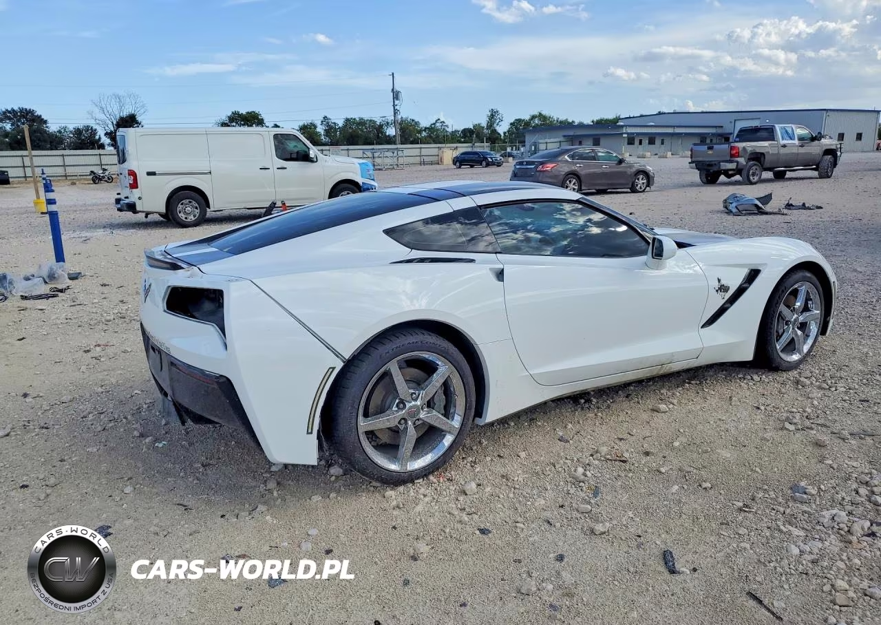 2014 Chevrolet Corvette Stingray 2Lt VIN:1G1YD2D78E5110985 - 3