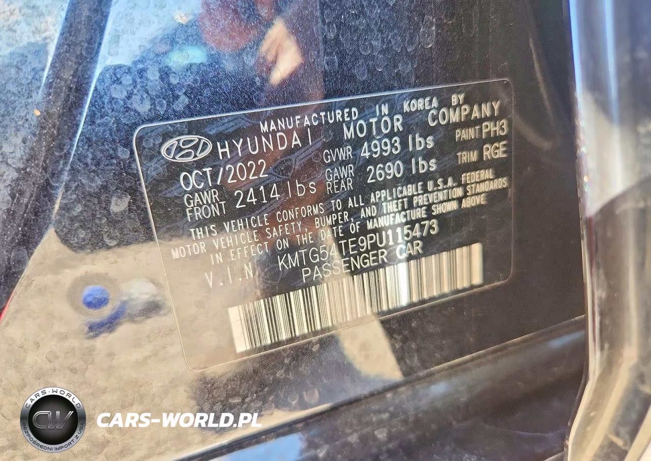 2023 Genesis G70 3.3T Standard VIN:KMTG54TE9PU115473 - 12