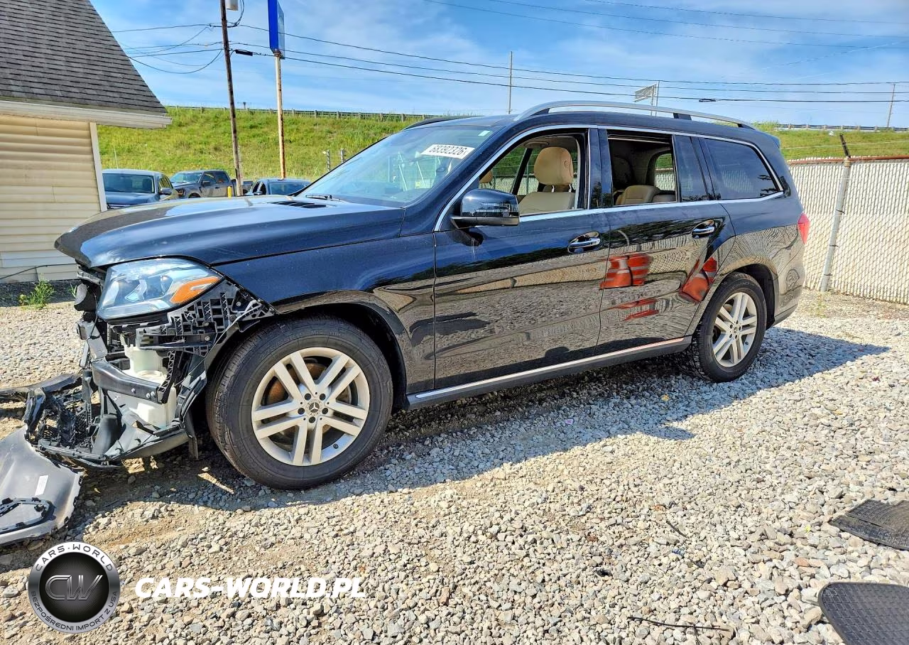 2019 Mercedes-Benz Gls 450 4Matic VIN:4JGDF6EE8KB236132 - 1