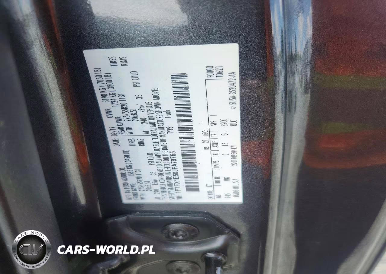2018 Ford F150 Super Cab VIN:1FTFX1E50JFA79765 - 12