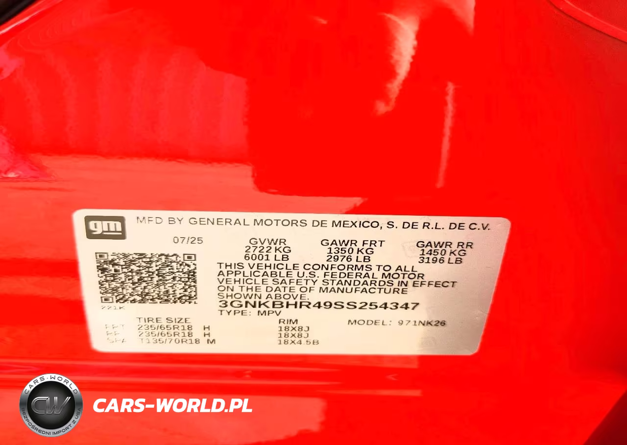 2025 Chevrolet Blazer 2Lt VIN:3GNKBHR49SS254347 - 14