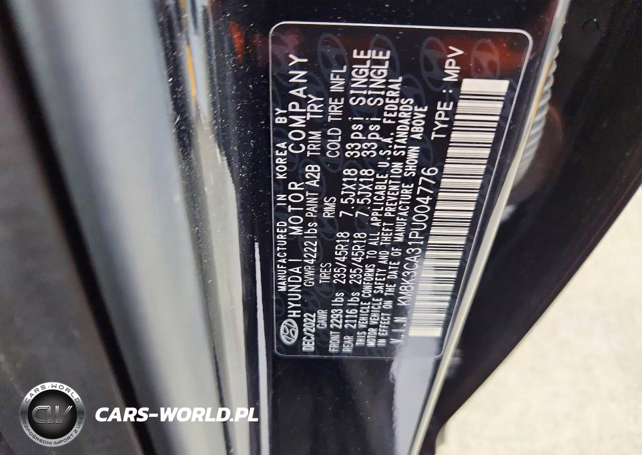 2023 Hyundai Kona N Line VIN:KM8K3CA31PU004776 - 13