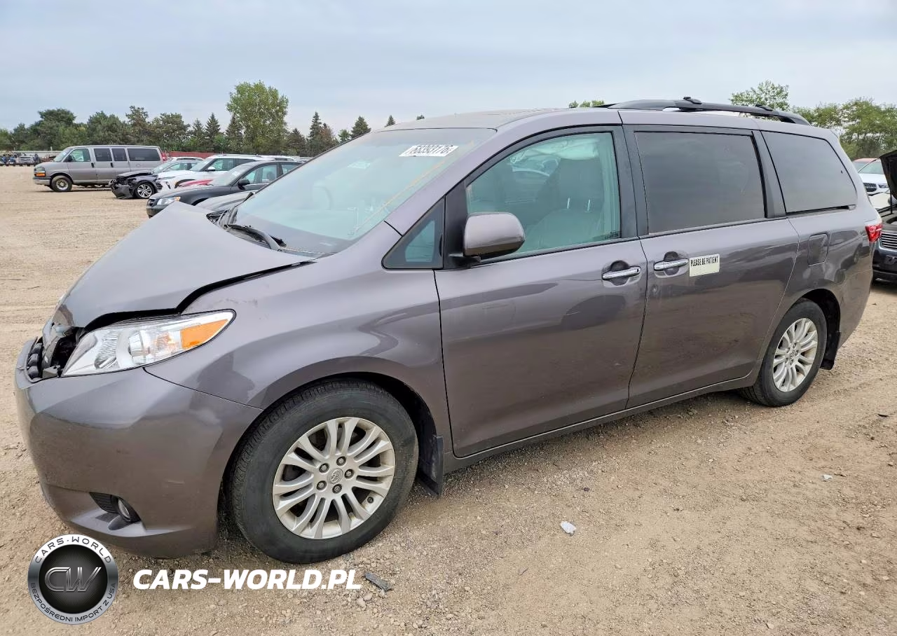 2015 Toyota Sienna Xle 8-Passenger VIN:5TDYK3DC8FS629806 - 1