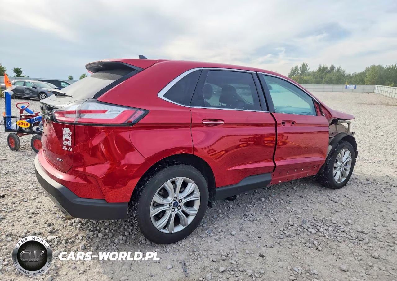 2022 Ford Edge Titanium VIN:2FMPK4K91NBA15376 - 3