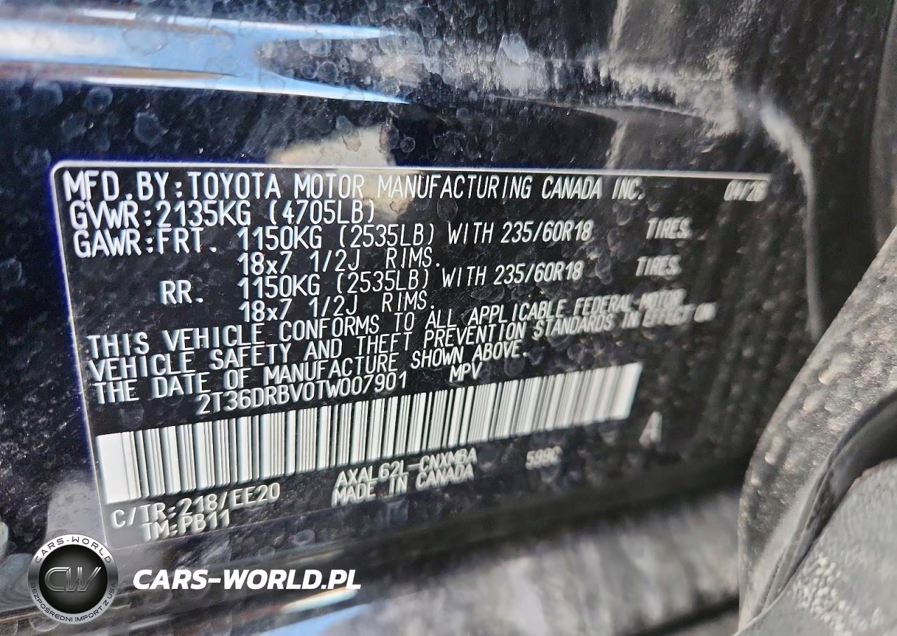 2026 Toyota Rav4 Xle Premium VIN:2T36DRBV0TW007901 - 13