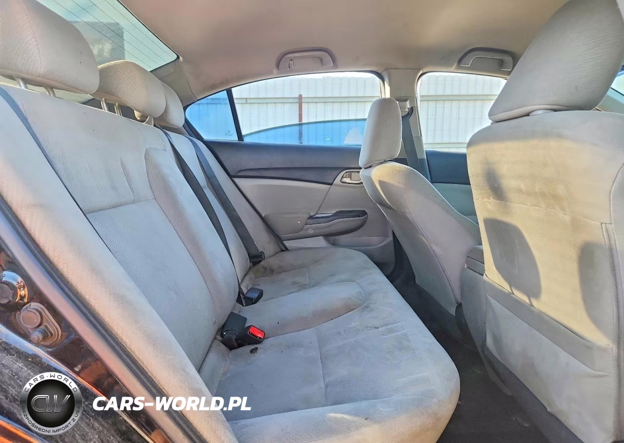 2013 Honda Civic Lx VIN:19XFB2F57DE237245 - 10